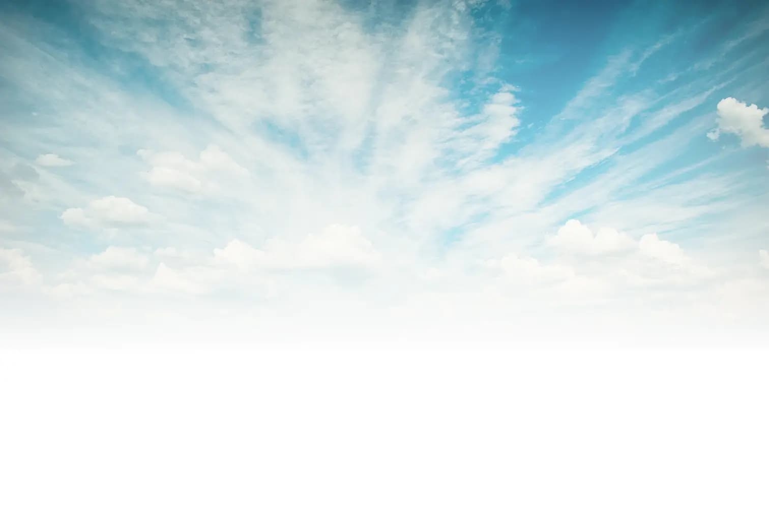 A cloudy sky background